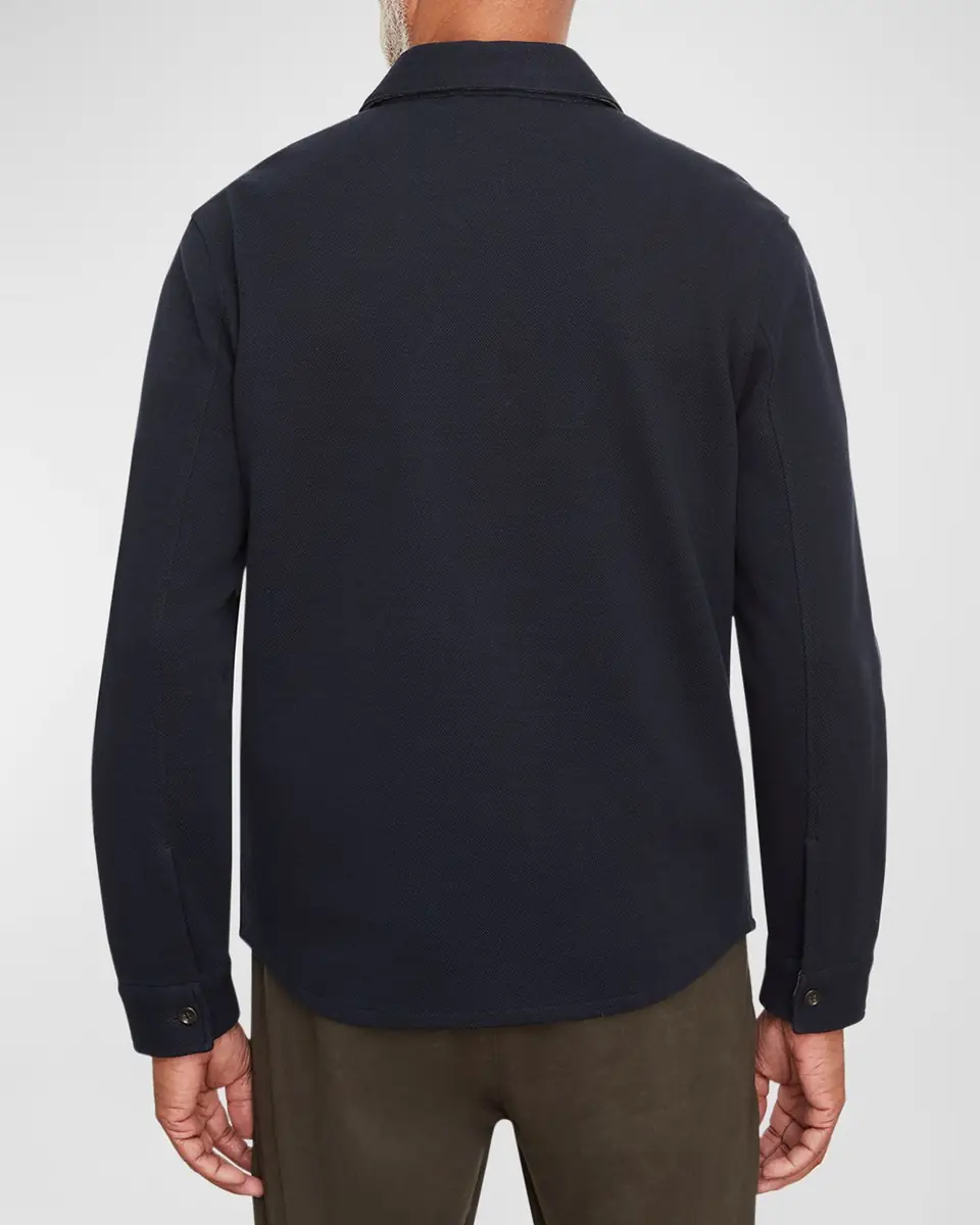 Vince Men's Solid 4-Pocket Shirt Jacket | Thumbnail 2 Vince Men's Solid 4-Pocket Shirt Jacket | Thumbnail 2