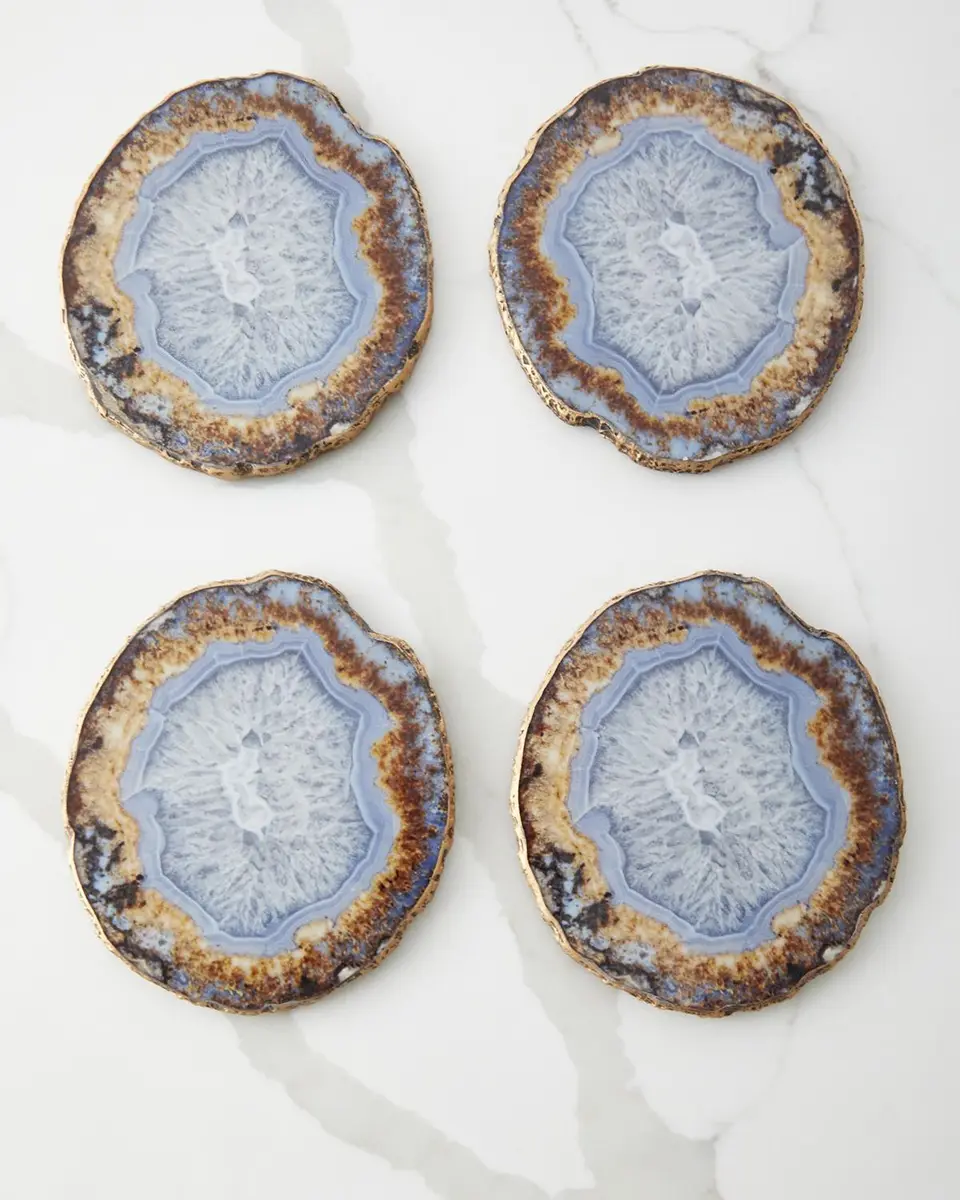 Kim Seybert Strata Coasters, Set of 4 | Thumbnail 2