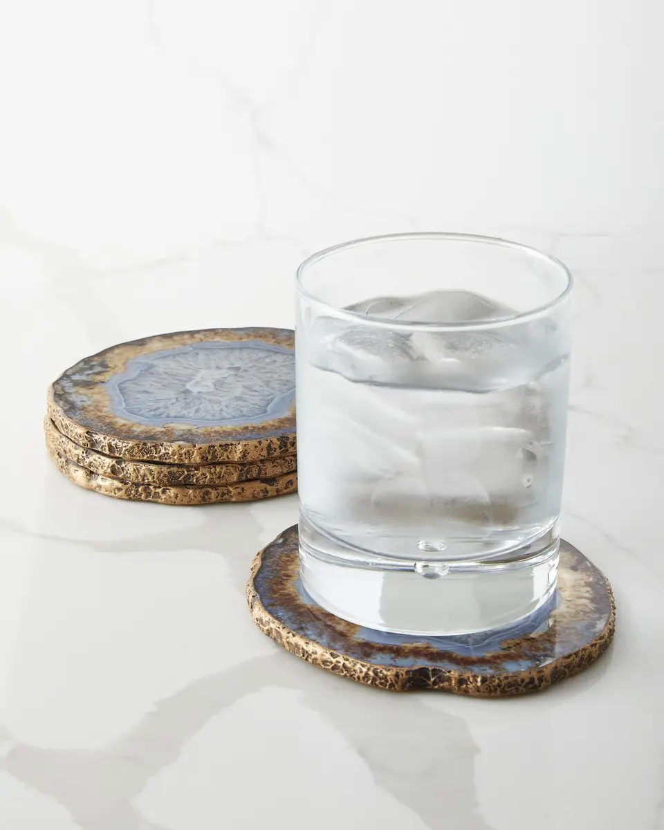 Kim Seybert Strata Coasters, Set of 4 | Thumbnail 3