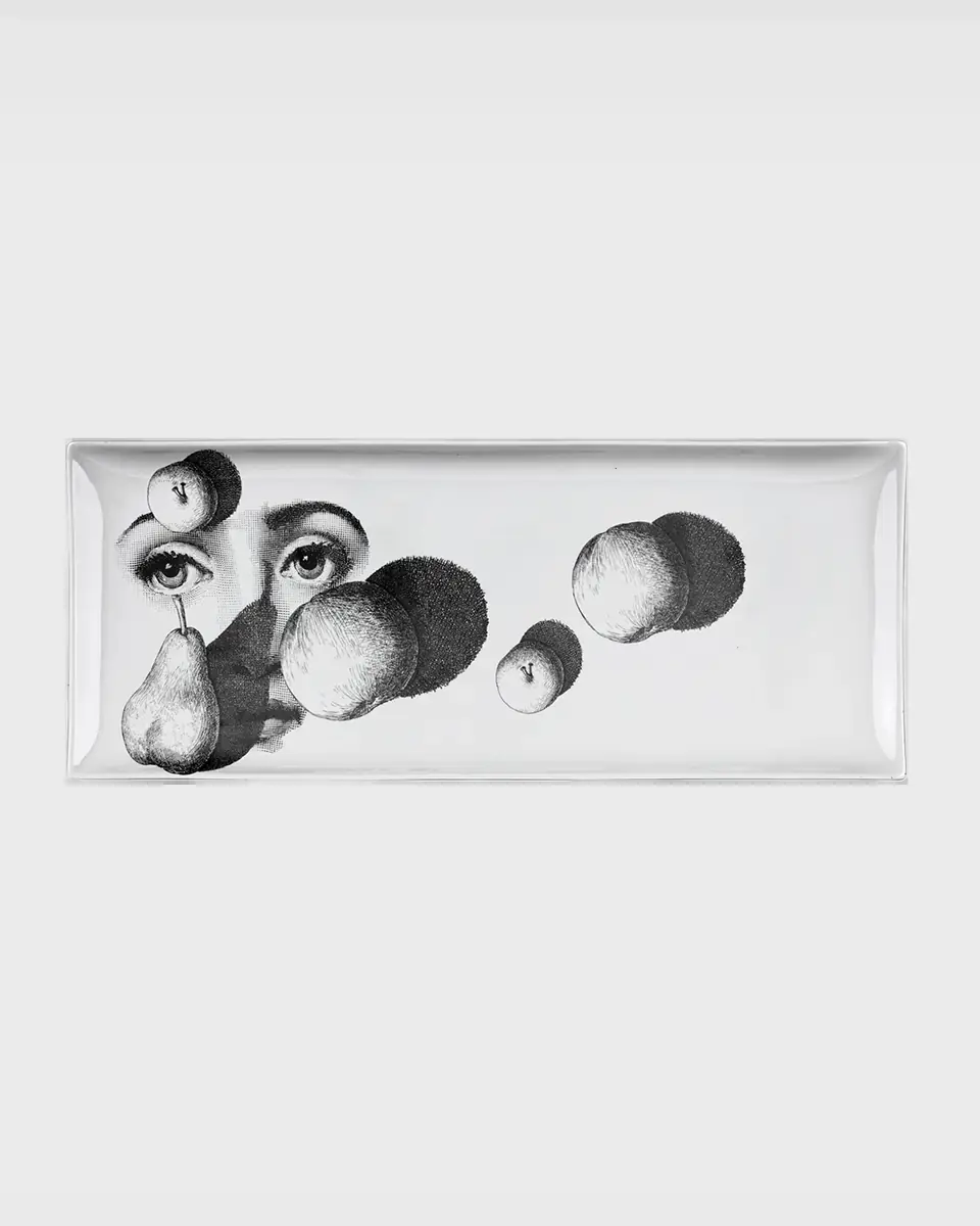 FORNASETTI Lina Cavalieri Rectangular Ashtray | Thumbnail 2 FORNASETTI Lina Cavalieri Rectangular Ashtray | Thumbnail 2