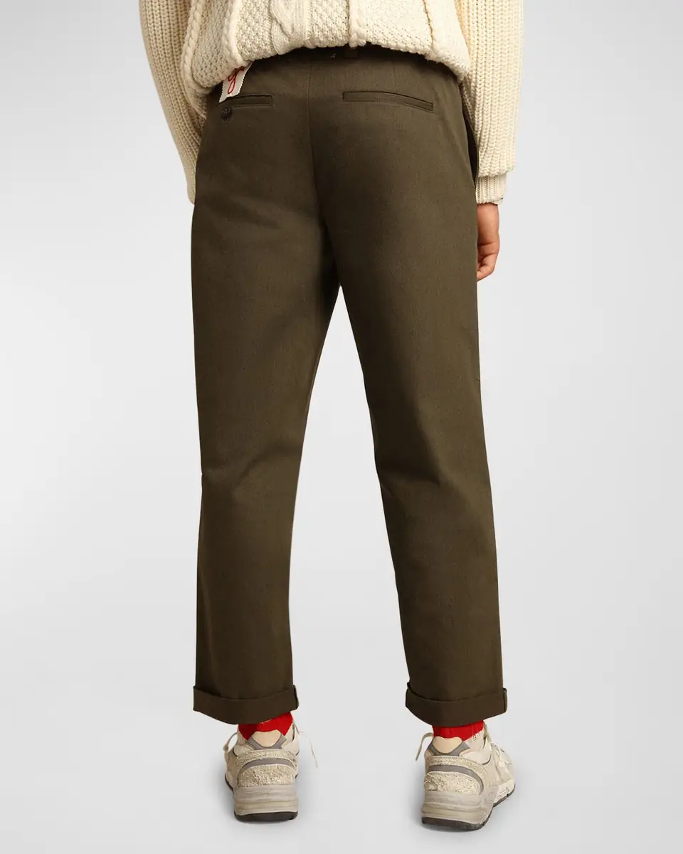 Golden Goose Men's Comfort Cotton Chino Skate Pants | Thumbnail 3 Golden Goose Men's Comfort Cotton Chino Skate Pants | Thumbnail 3