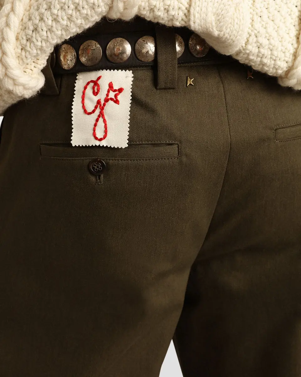 Golden Goose Men's Comfort Cotton Chino Skate Pants | Thumbnail 5 Golden Goose Men's Comfort Cotton Chino Skate Pants | Thumbnail 5
