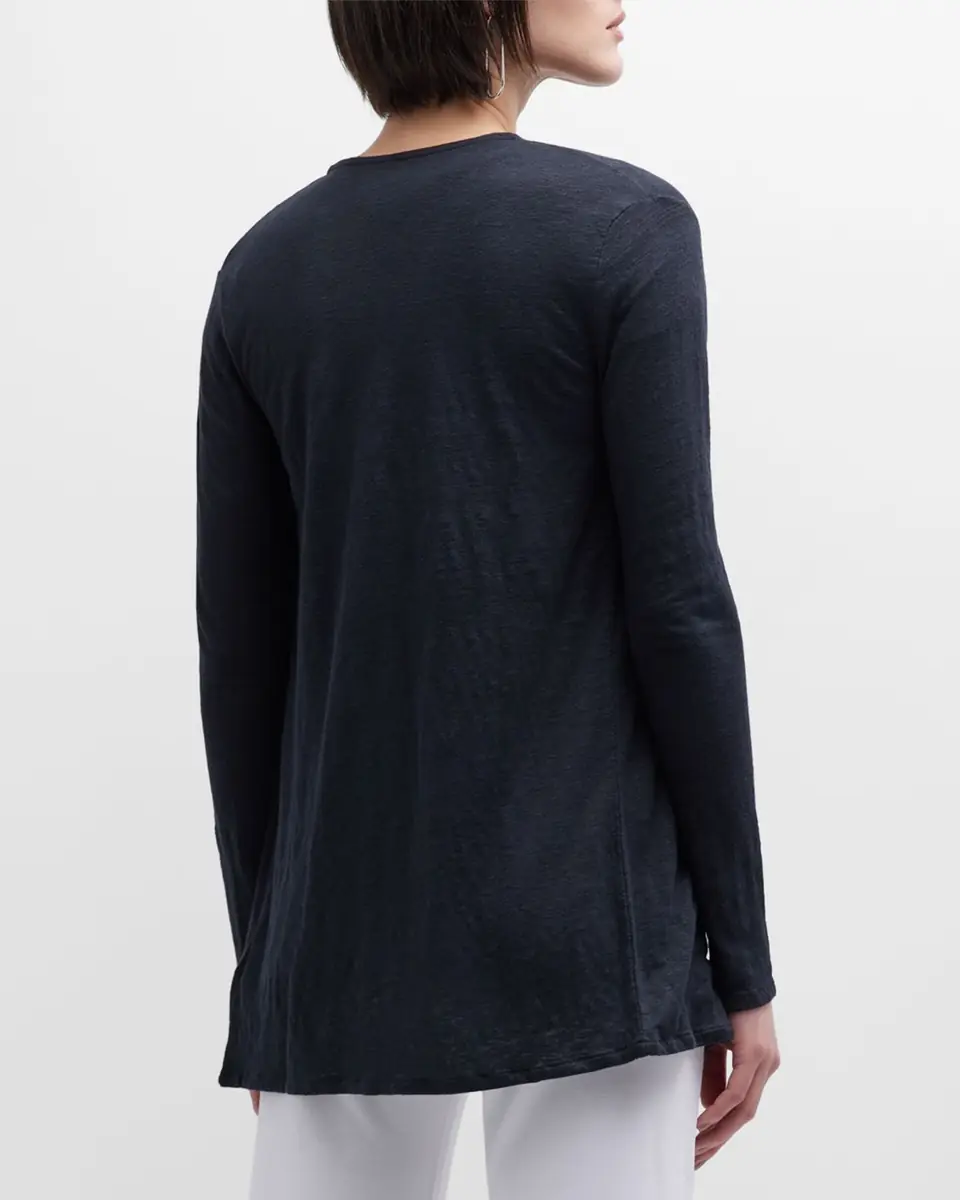 MAJESTIC FILATURES Stretch Linen Open-Front Cardigan | Thumbnail 3 MAJESTIC FILATURES Stretch Linen Open-Front Cardigan | Thumbnail 3