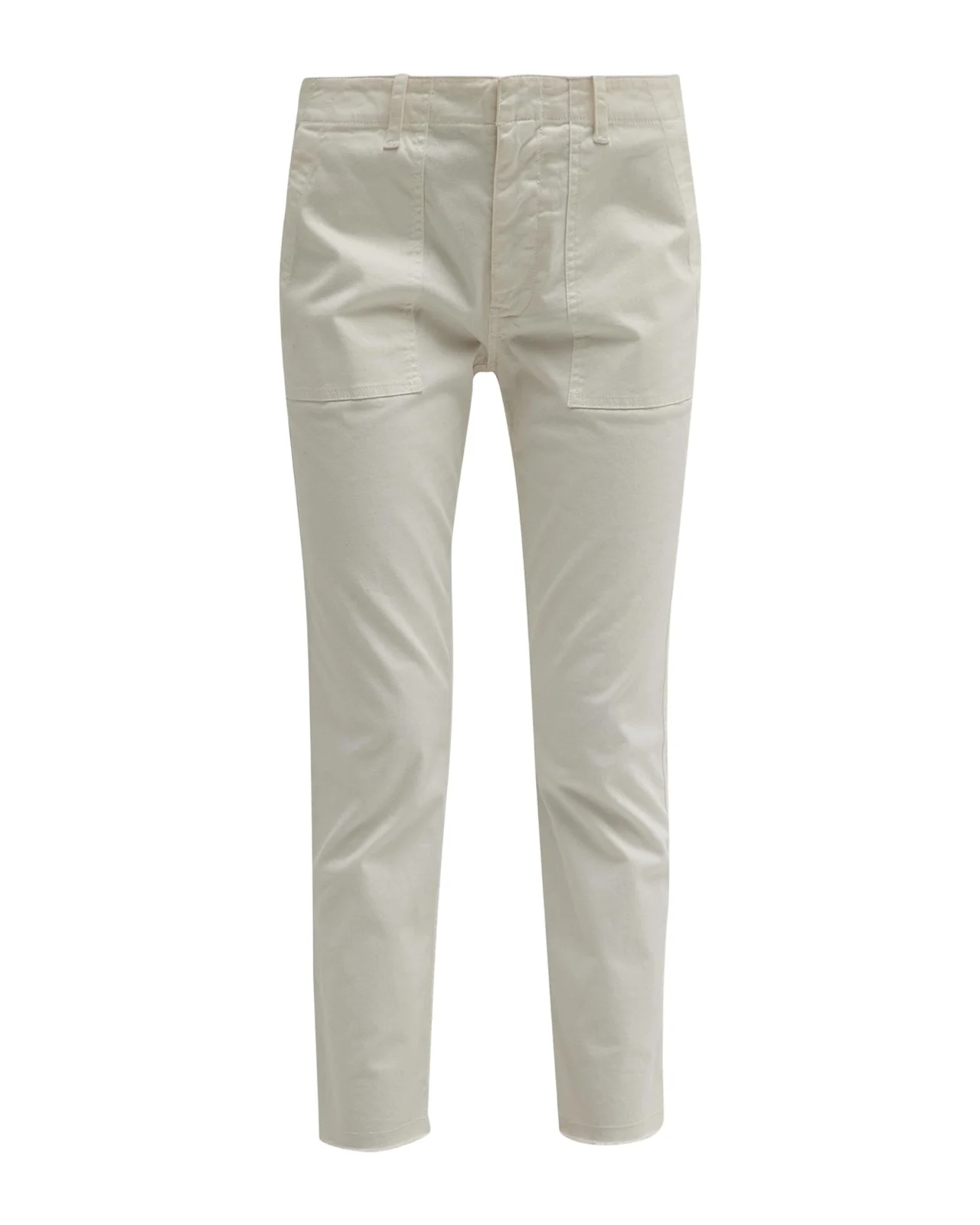 Nili Lotan Jenna Cropped Raw-Edge Pants