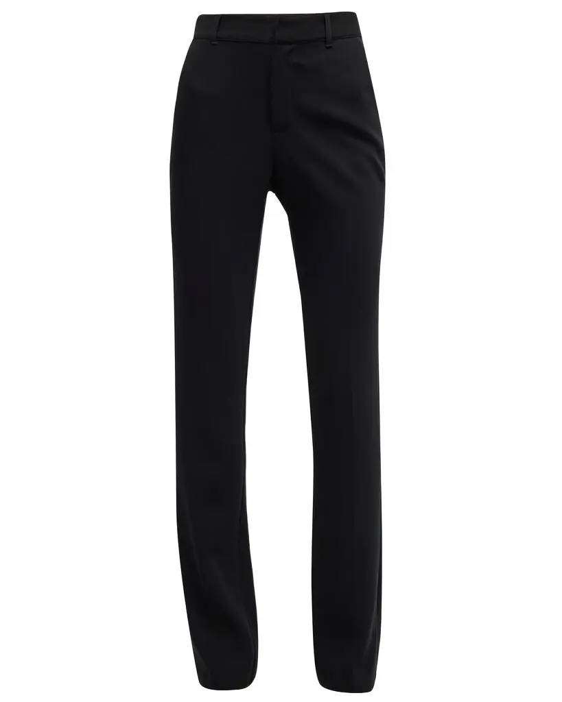 Kerry Slim Straight-Leg Crepe Pants Kerry Slim Straight-Leg Crepe Pants