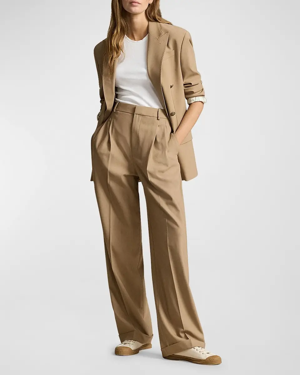Polo Ralph Lauren Bacall Wool-Blend Pants | Thumbnail 2 Polo Ralph Lauren Bacall Wool-Blend Pants | Thumbnail 2