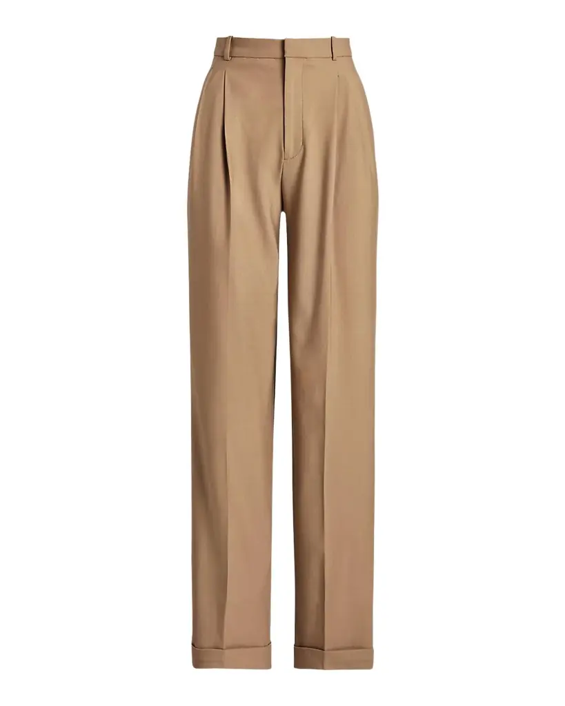Polo Ralph Lauren Bacall Wool-Blend Pants