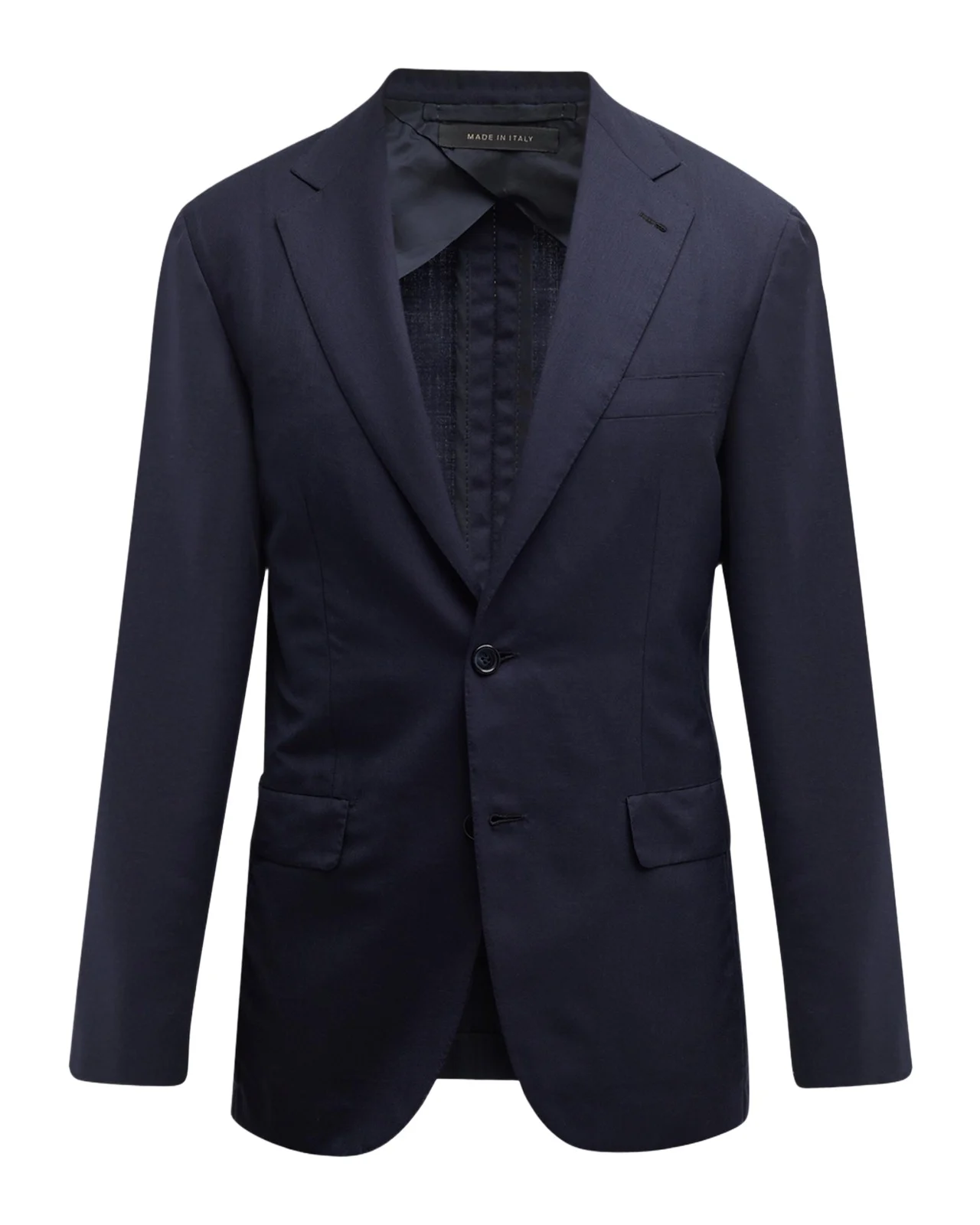 Men's Solid Wool-Silk Blazer
