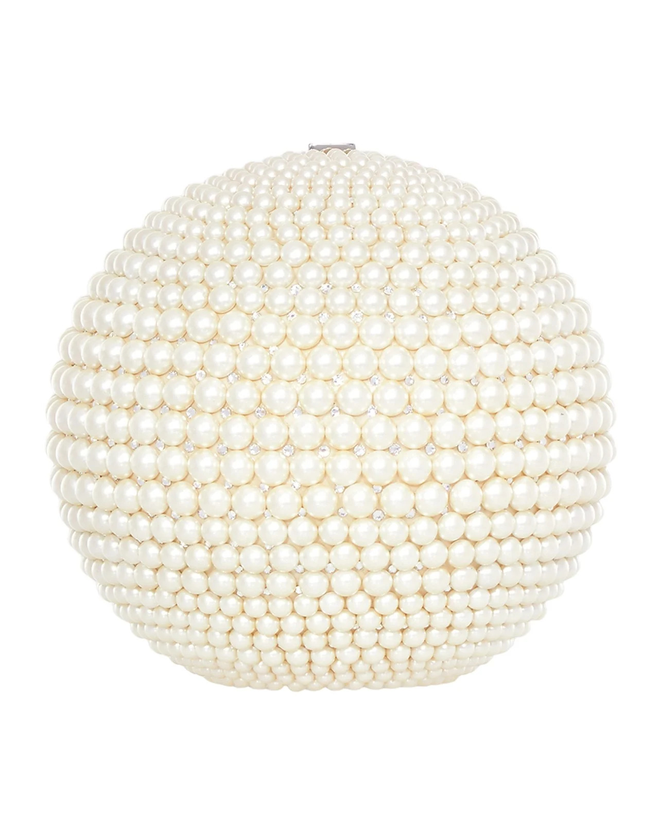 Sphere Pearly Minaudiere Sphere Pearly Minaudiere