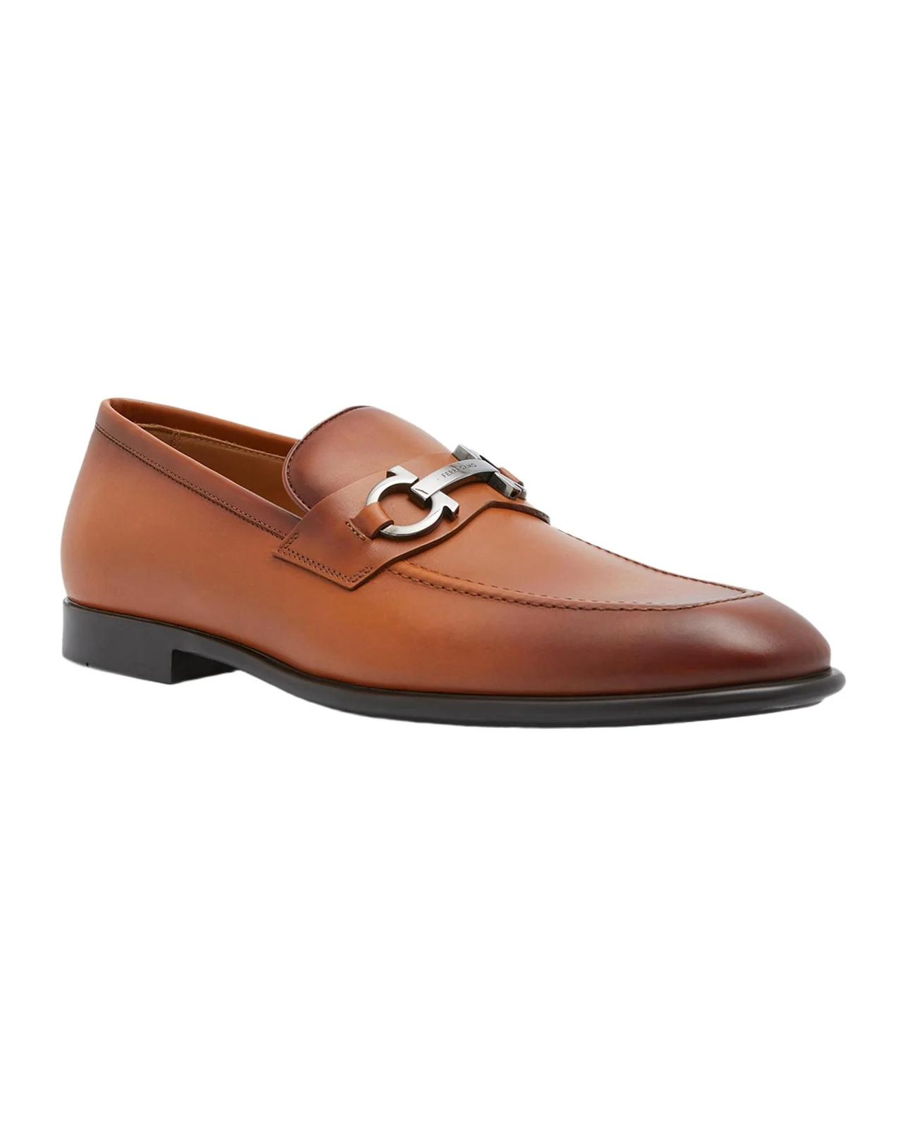 Men's Foster Smooth Leather Gancini Bit Loafers