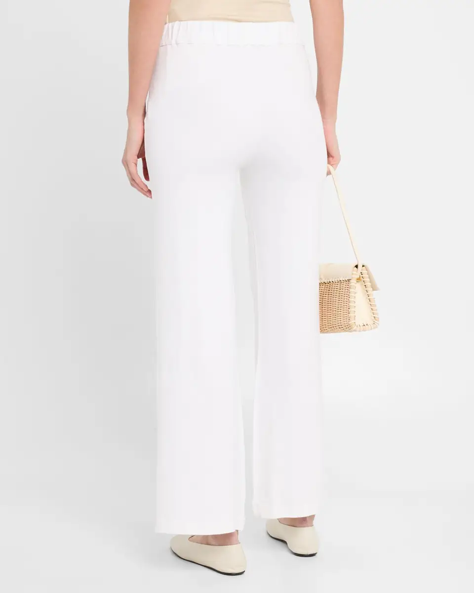 MAJESTIC FILATURES French Terry Wide-Leg Trousers | Thumbnail 3 MAJESTIC FILATURES French Terry Wide-Leg Trousers | Thumbnail 3