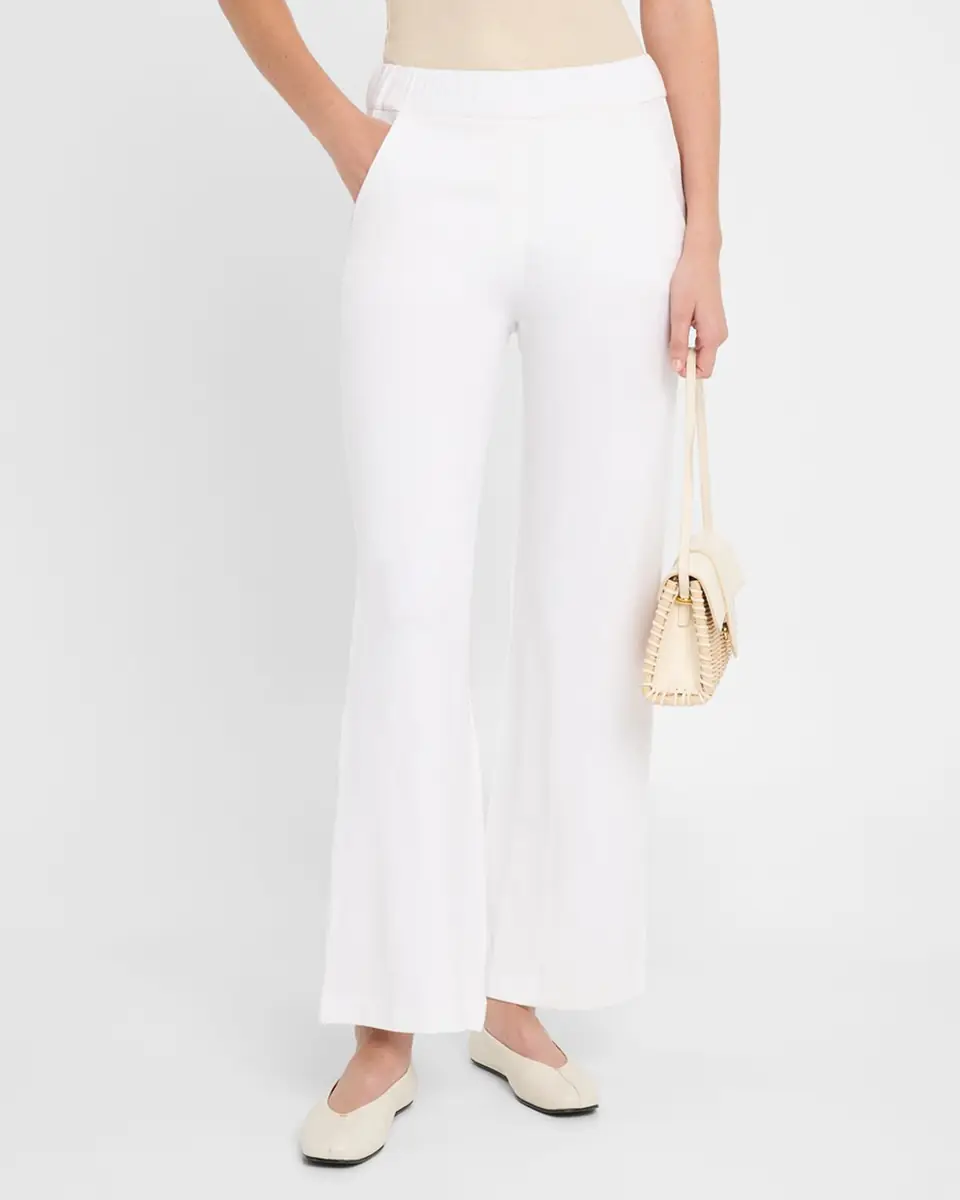 MAJESTIC FILATURES French Terry Wide-Leg Trousers | Thumbnail 4 MAJESTIC FILATURES French Terry Wide-Leg Trousers | Thumbnail 4