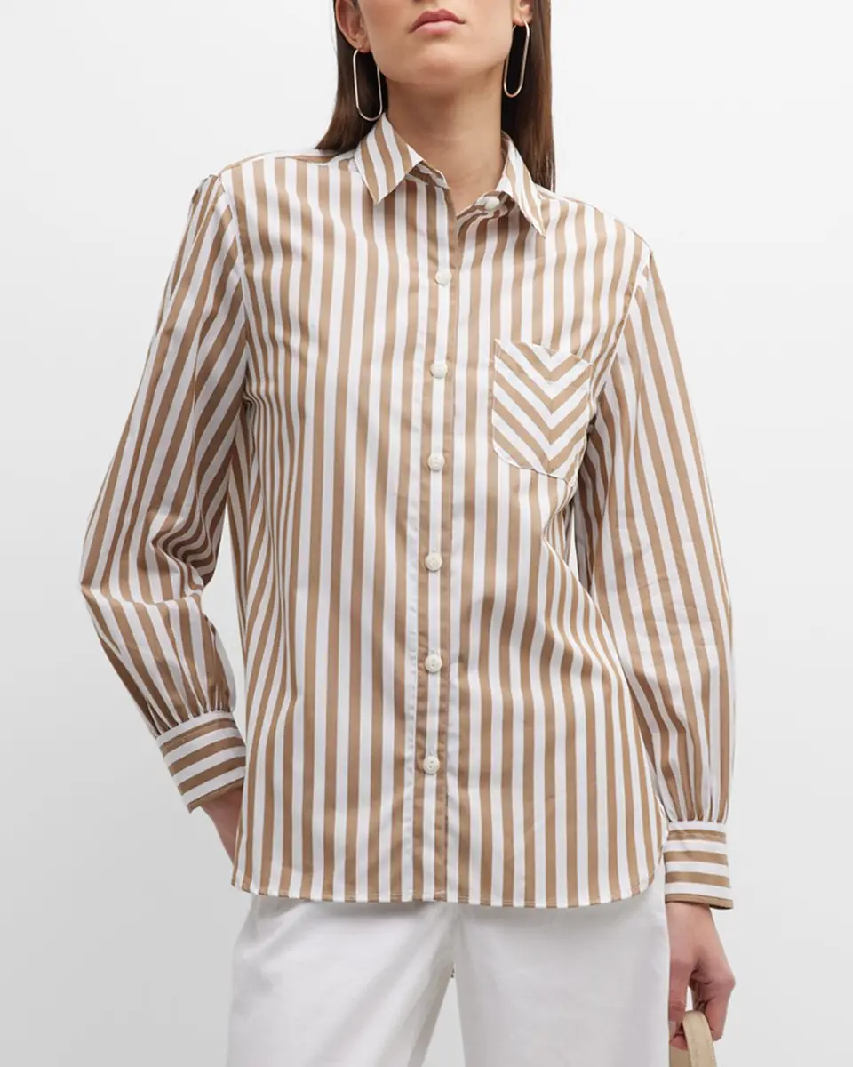 Rag & Bone Maxine Striped Button-Front Shirt | Thumbnail 3 Rag & Bone Maxine Striped Button-Front Shirt | Thumbnail 3
