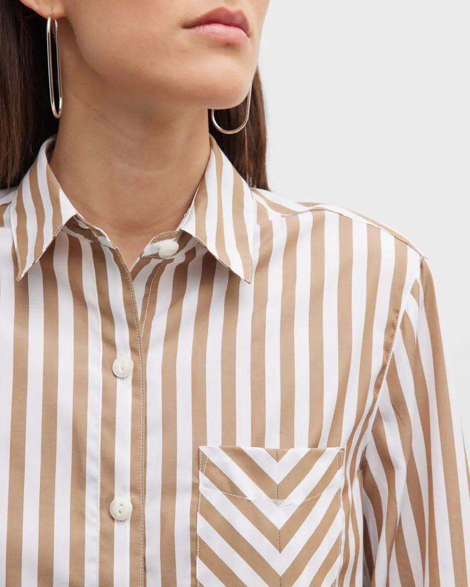 Rag & Bone Maxine Striped Button-Front Shirt | Thumbnail 5 Rag & Bone Maxine Striped Button-Front Shirt | Thumbnail 5