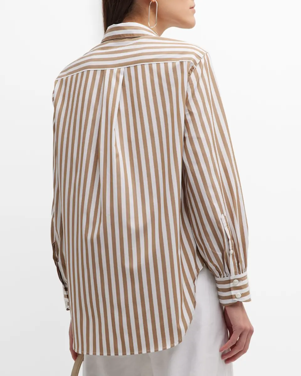 Rag & Bone Maxine Striped Button-Front Shirt | Thumbnail 6 Rag & Bone Maxine Striped Button-Front Shirt | Thumbnail 6