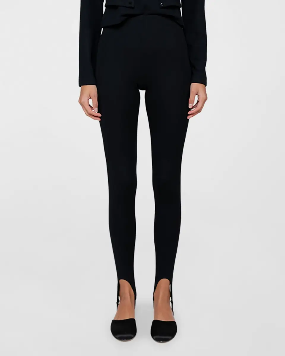 LESET Rio High-Rise Slim Stirrup Pants | Thumbnail 2 LESET Rio High-Rise Slim Stirrup Pants | Thumbnail 2