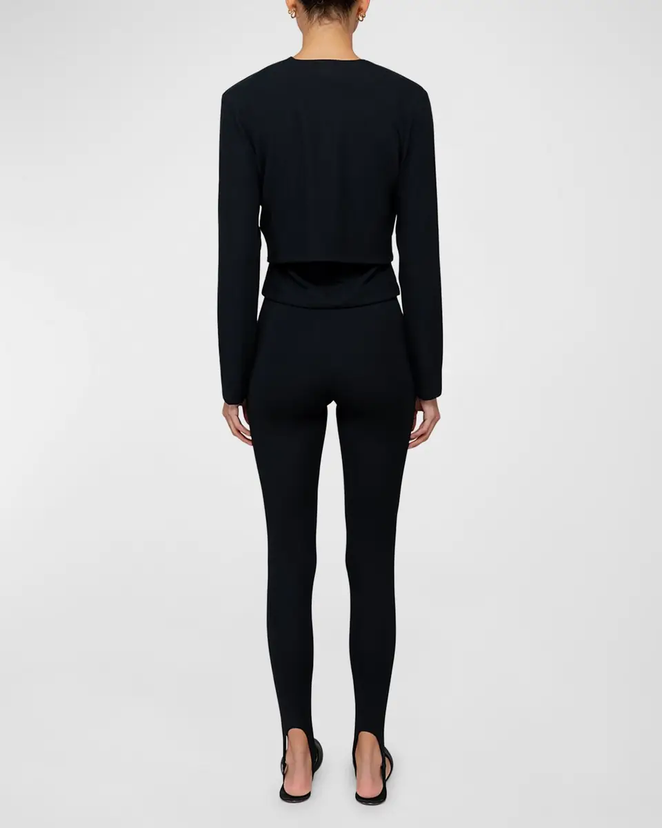 LESET Rio High-Rise Slim Stirrup Pants | Thumbnail 4 LESET Rio High-Rise Slim Stirrup Pants | Thumbnail 4