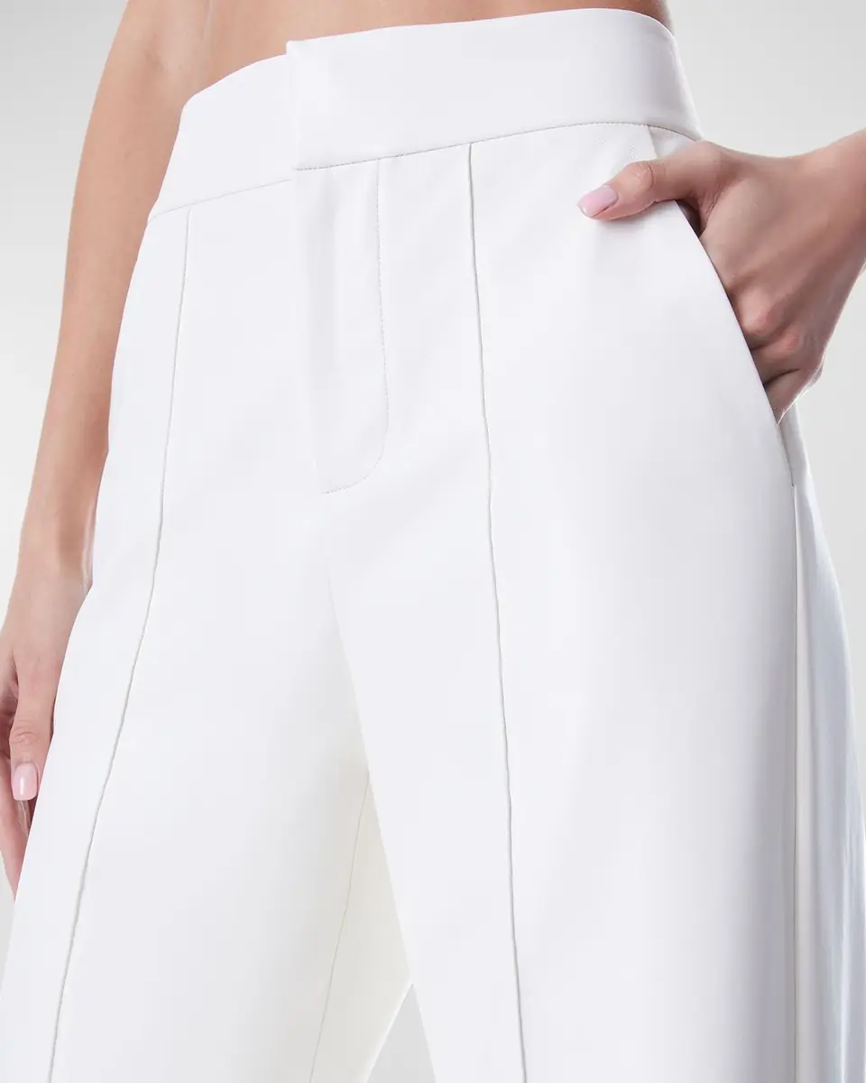 Alice + Olivia Dylan Vegan Leather Wide-Leg Pants | Thumbnail 6 Alice + Olivia Dylan Vegan Leather Wide-Leg Pants | Thumbnail 6