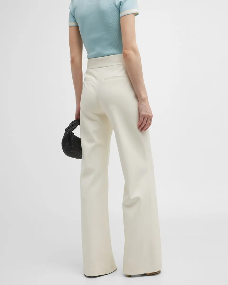 Alice + Olivia Dylan Vegan Leather Wide-Leg Pants | Thumbnail 7 Alice + Olivia Dylan Vegan Leather Wide-Leg Pants | Thumbnail 7
