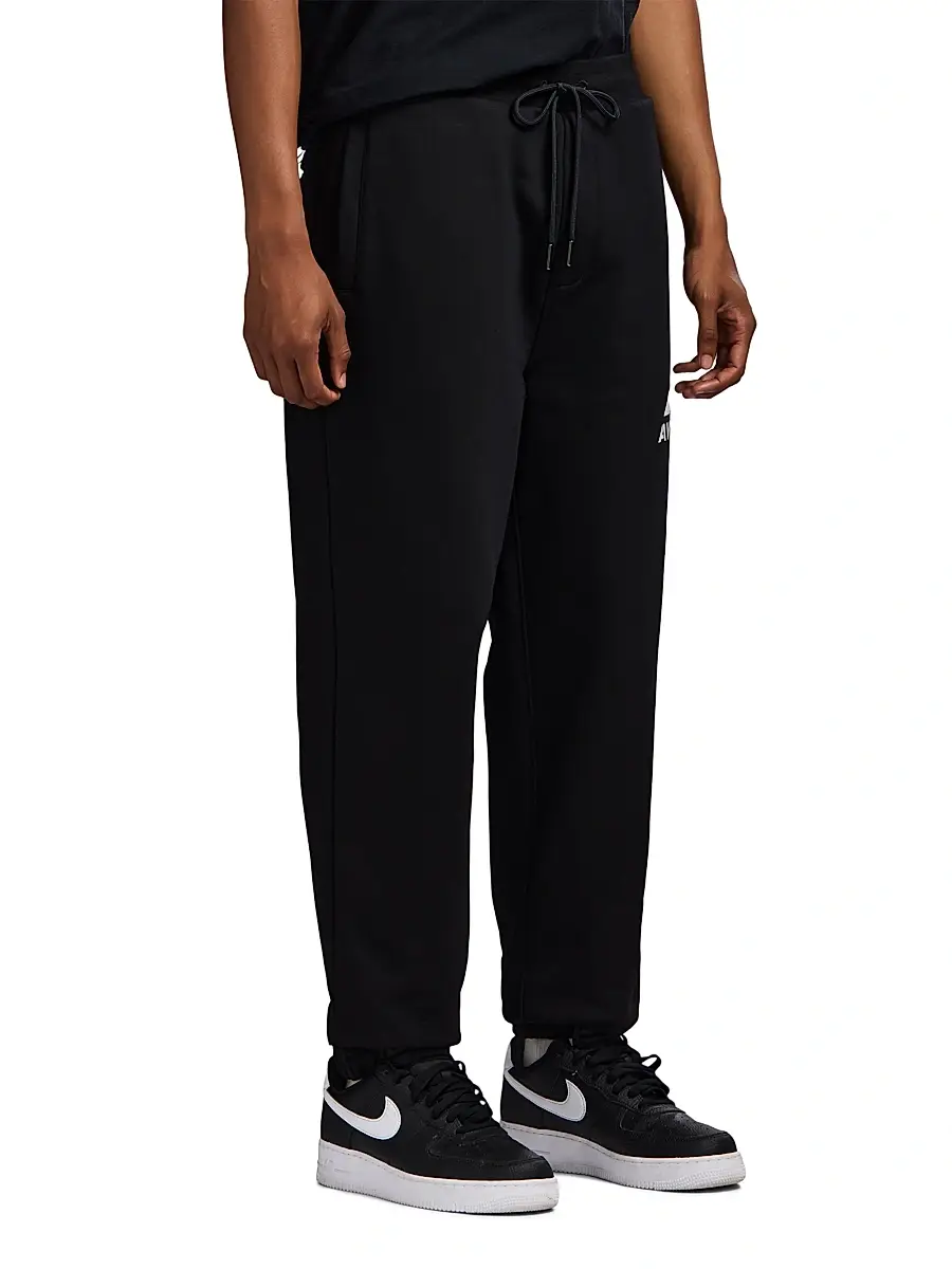 Avirex Men's Core Stacked Logo Jogger Sweatpants | Thumbnail 5 Avirex Men's Core Stacked Logo Jogger Sweatpants | Thumbnail 5