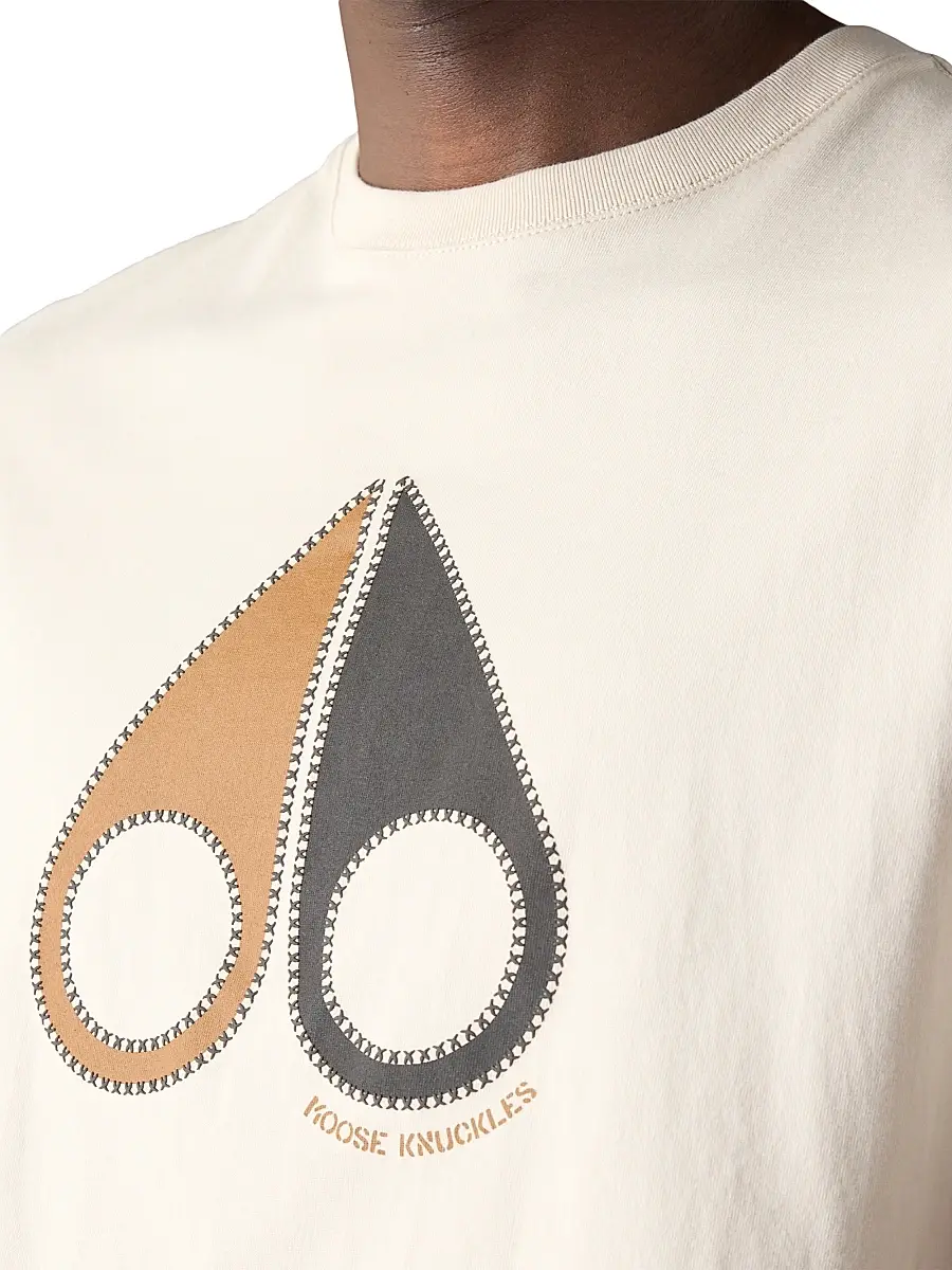 Moose Knuckles Men's Tandem Cotton Crewneck T-Shirt | Thumbnail 7 Moose Knuckles Men's Tandem Cotton Crewneck T-Shirt | Thumbnail 7