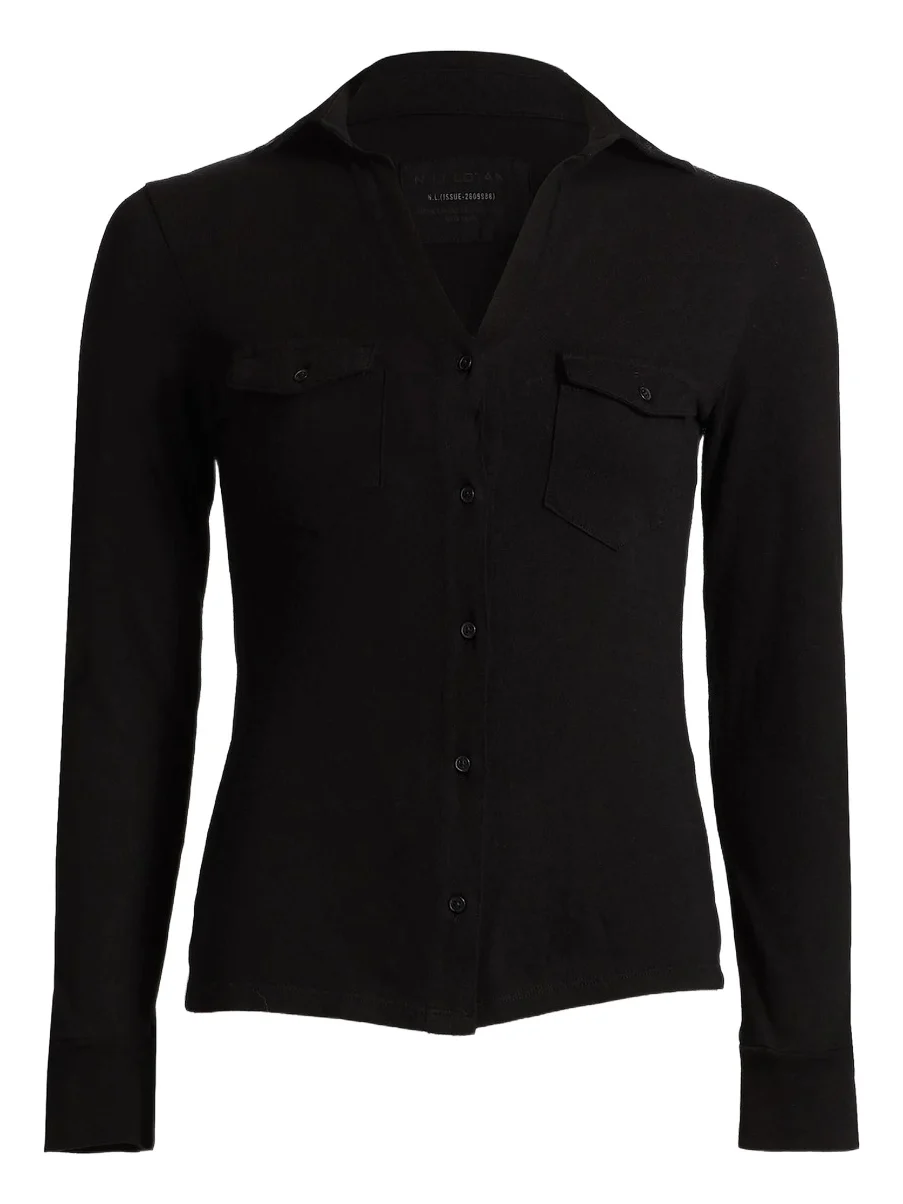 Nili Lotan Women's Liam Cotton Shirt
