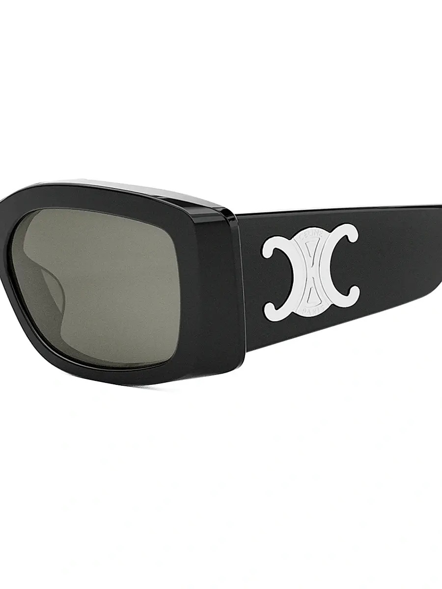 Celine Men's Triomphe 53MM Rectangular Sunglasses | Thumbnail 3 Celine Men's Triomphe 53MM Rectangular Sunglasses | Thumbnail 3