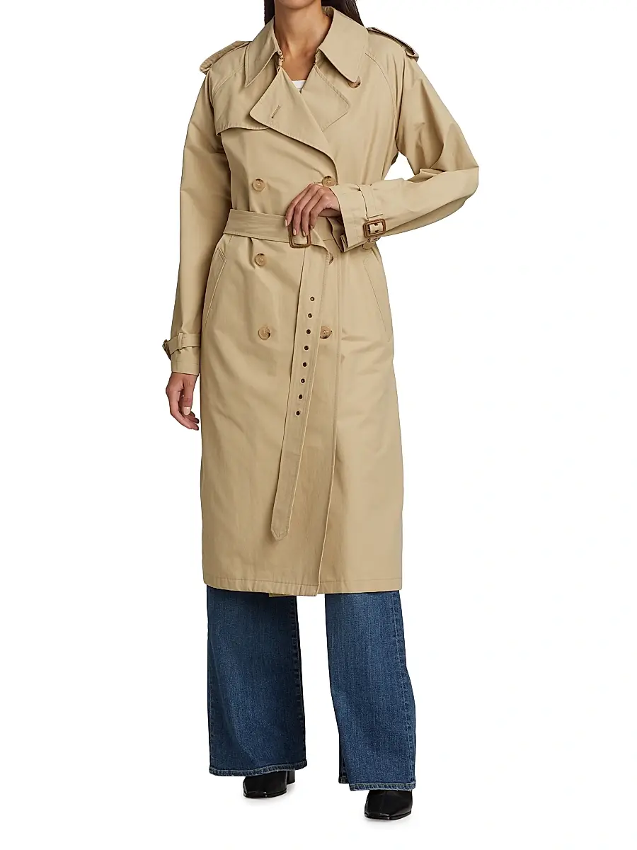 Nili Lotan Women's Tanner Trench Coat | Thumbnail 3 Nili Lotan Women's Tanner Trench Coat | Thumbnail 3
