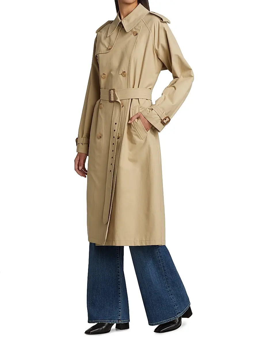 Nili Lotan Women's Tanner Trench Coat | Thumbnail 4 Nili Lotan Women's Tanner Trench Coat | Thumbnail 4