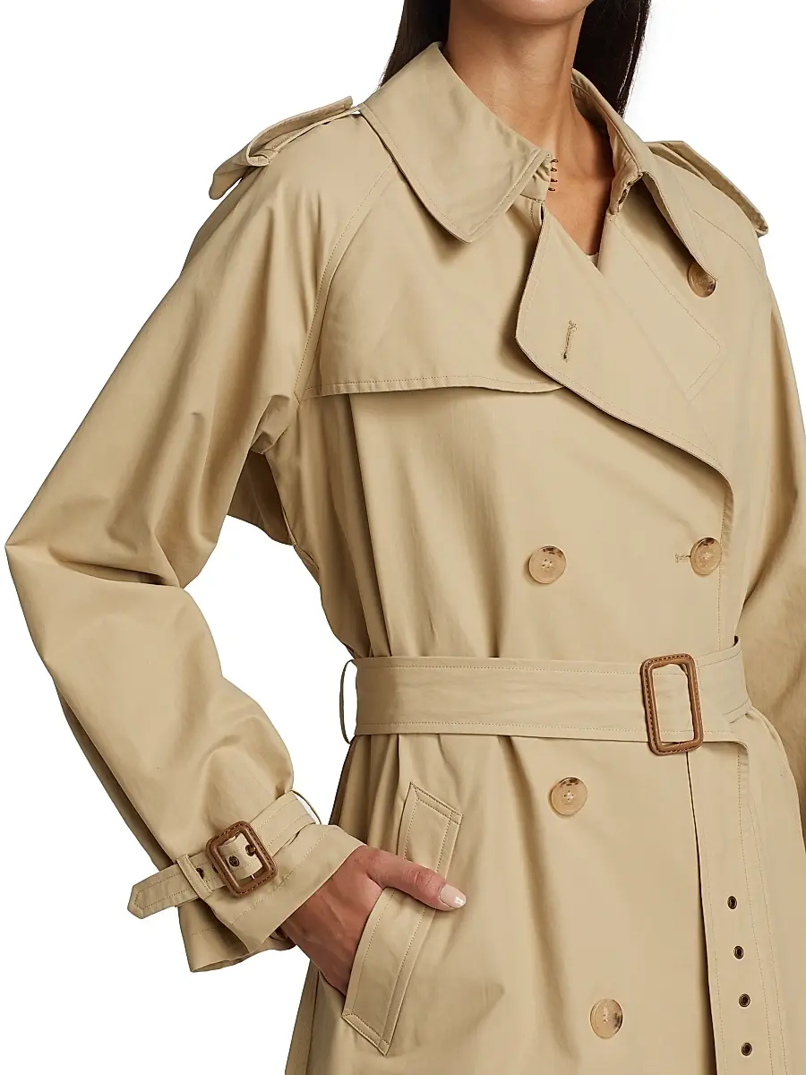 Nili Lotan Women's Tanner Trench Coat | Thumbnail 6 Nili Lotan Women's Tanner Trench Coat | Thumbnail 6