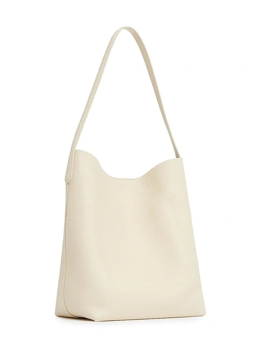 MANSUR GAVRIEL Women's Everyday Cabas Pebbled-Leather Bag | Thumbnail 2