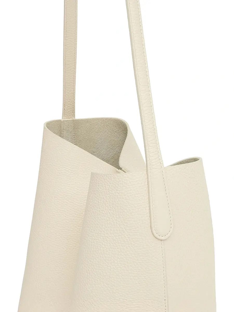 MANSUR GAVRIEL Women's Everyday Cabas Pebbled-Leather Bag | Thumbnail 5
