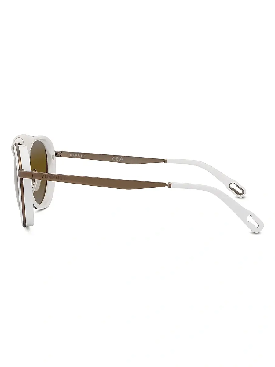 Vuarnet Men's Glacier 01 52MM Round Sunglasses | Thumbnail 3 Vuarnet Men's Glacier 01 52MM Round Sunglasses | Thumbnail 3