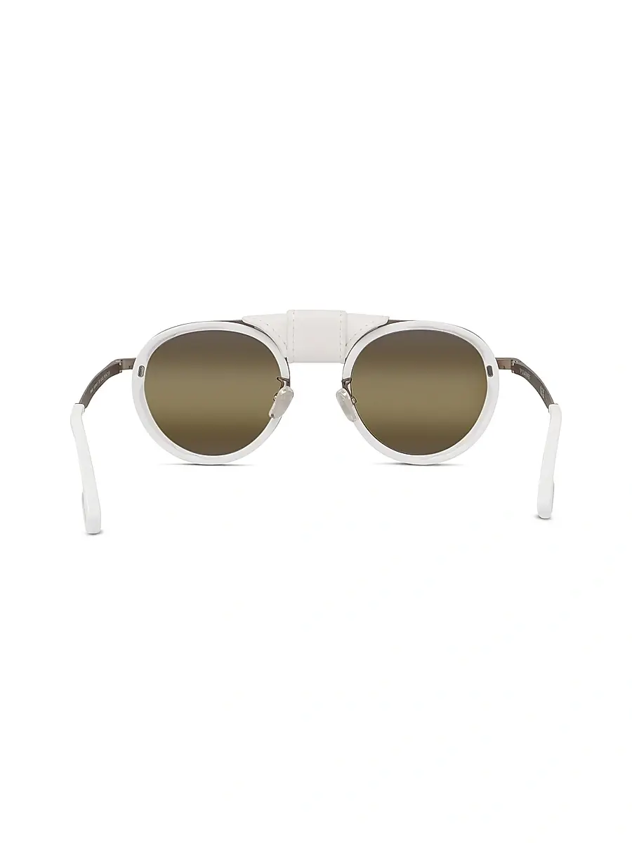 Vuarnet Men's Glacier 01 52MM Round Sunglasses | Thumbnail 5 Vuarnet Men's Glacier 01 52MM Round Sunglasses | Thumbnail 5