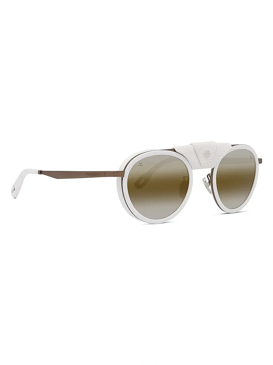 Vuarnet Men's Glacier 01 52MM Round Sunglasses | Thumbnail 6 Vuarnet Men's Glacier 01 52MM Round Sunglasses | Thumbnail 6