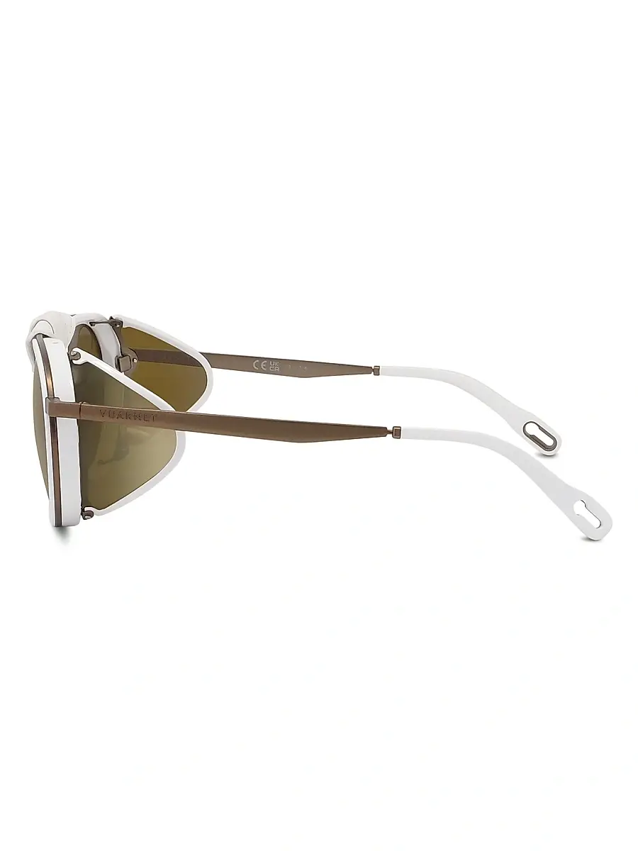 Vuarnet Men's Glacier 01 52MM Round Sunglasses | Thumbnail 7 Vuarnet Men's Glacier 01 52MM Round Sunglasses | Thumbnail 7