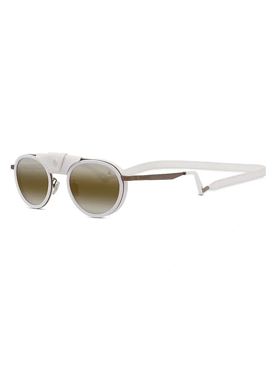 Vuarnet Men's Glacier 01 52MM Round Sunglasses | Thumbnail 9 Vuarnet Men's Glacier 01 52MM Round Sunglasses | Thumbnail 9