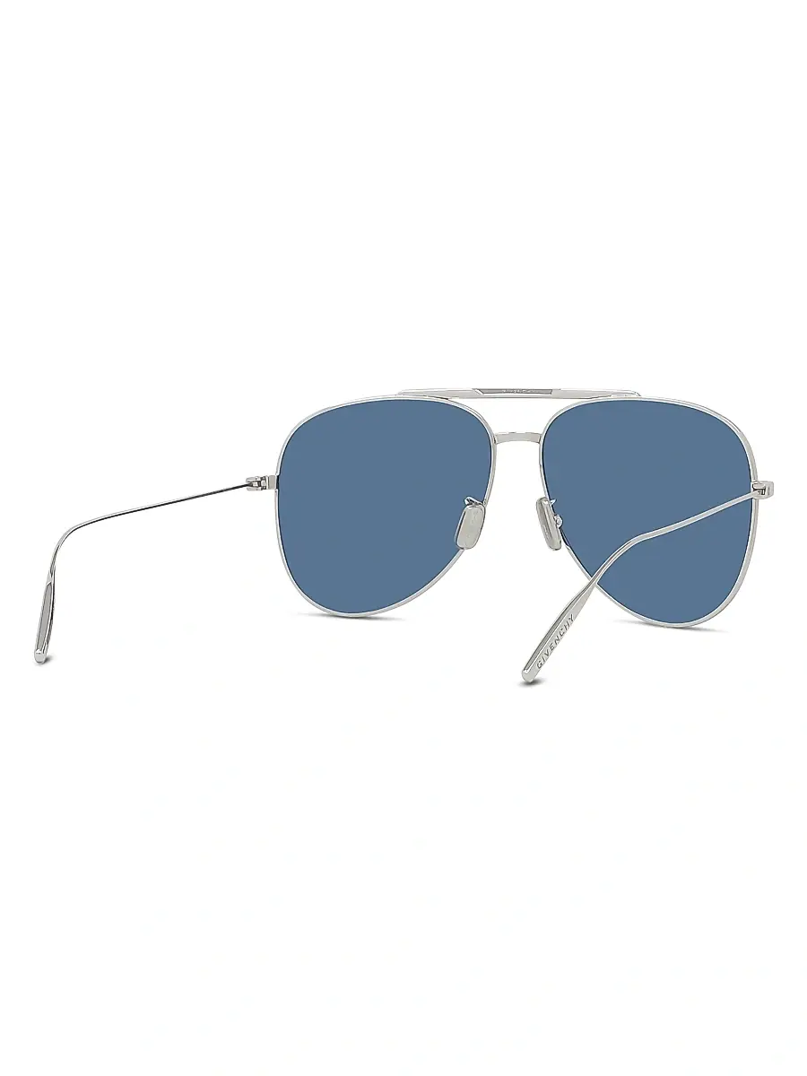 Givenchy Men's GvSpeed 59MM Pilot Sunglasses | Thumbnail 7