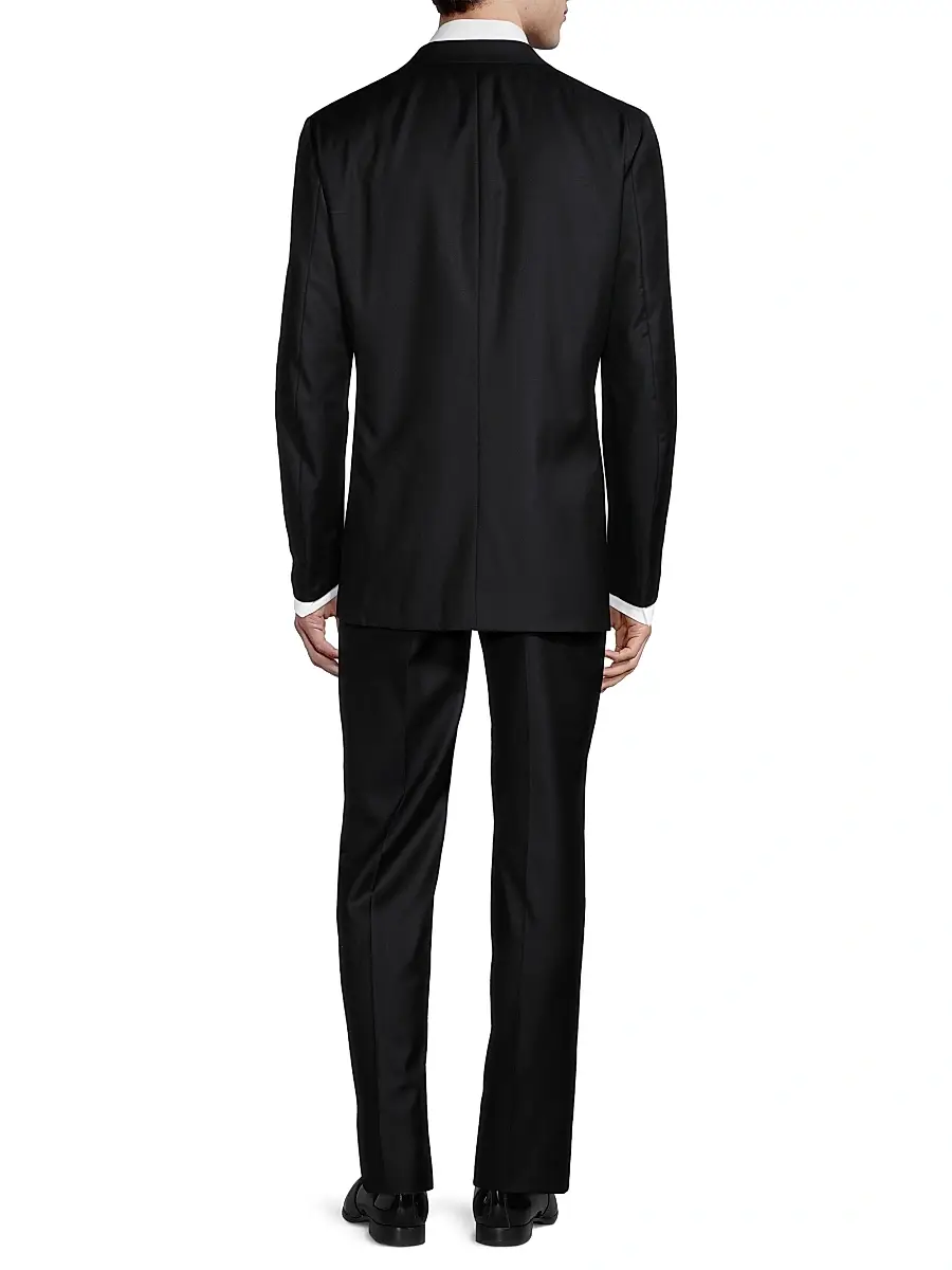 Isaia Men's Sanita Two-Button Wool Tuxedo | Thumbnail 5