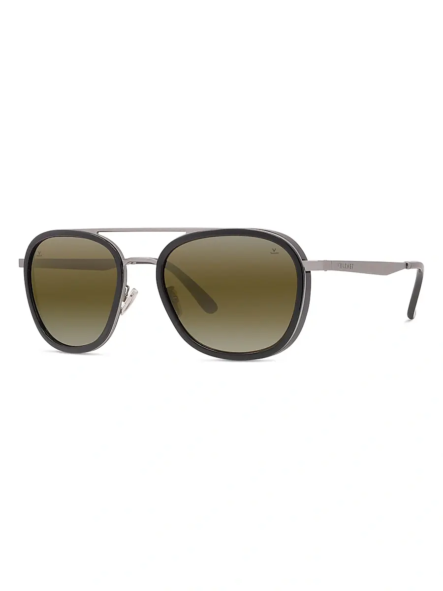 Vuarnet Men's Edge 04 58MM Geometric Sunglasses