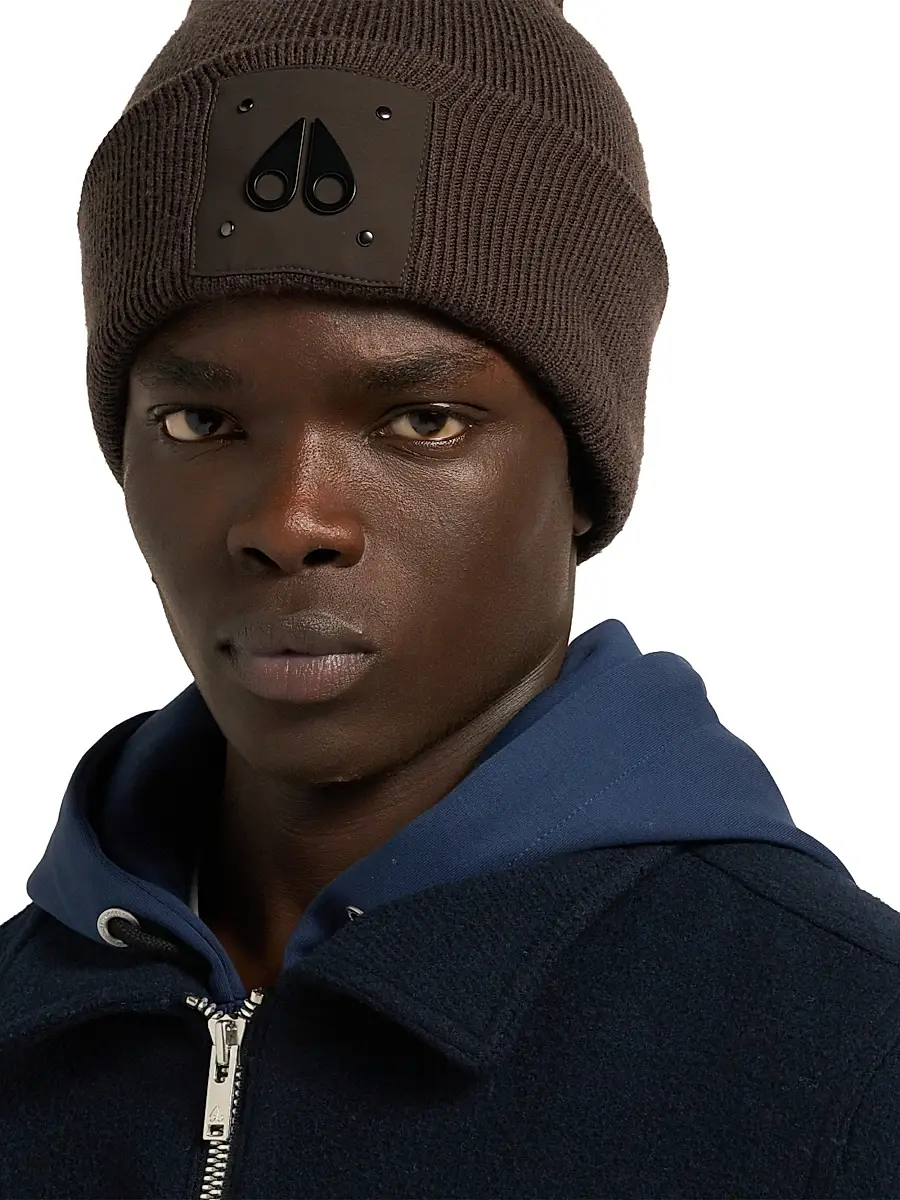 Moose Knuckles Men's Neige Wool Beanie | Thumbnail 2 Moose Knuckles Men's Neige Wool Beanie | Thumbnail 2