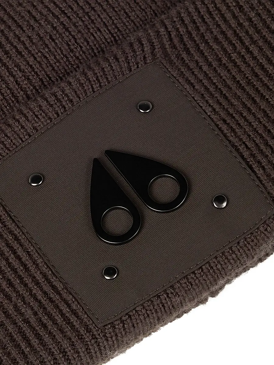 Moose Knuckles Men's Neige Wool Beanie | Thumbnail 4 Moose Knuckles Men's Neige Wool Beanie | Thumbnail 4
