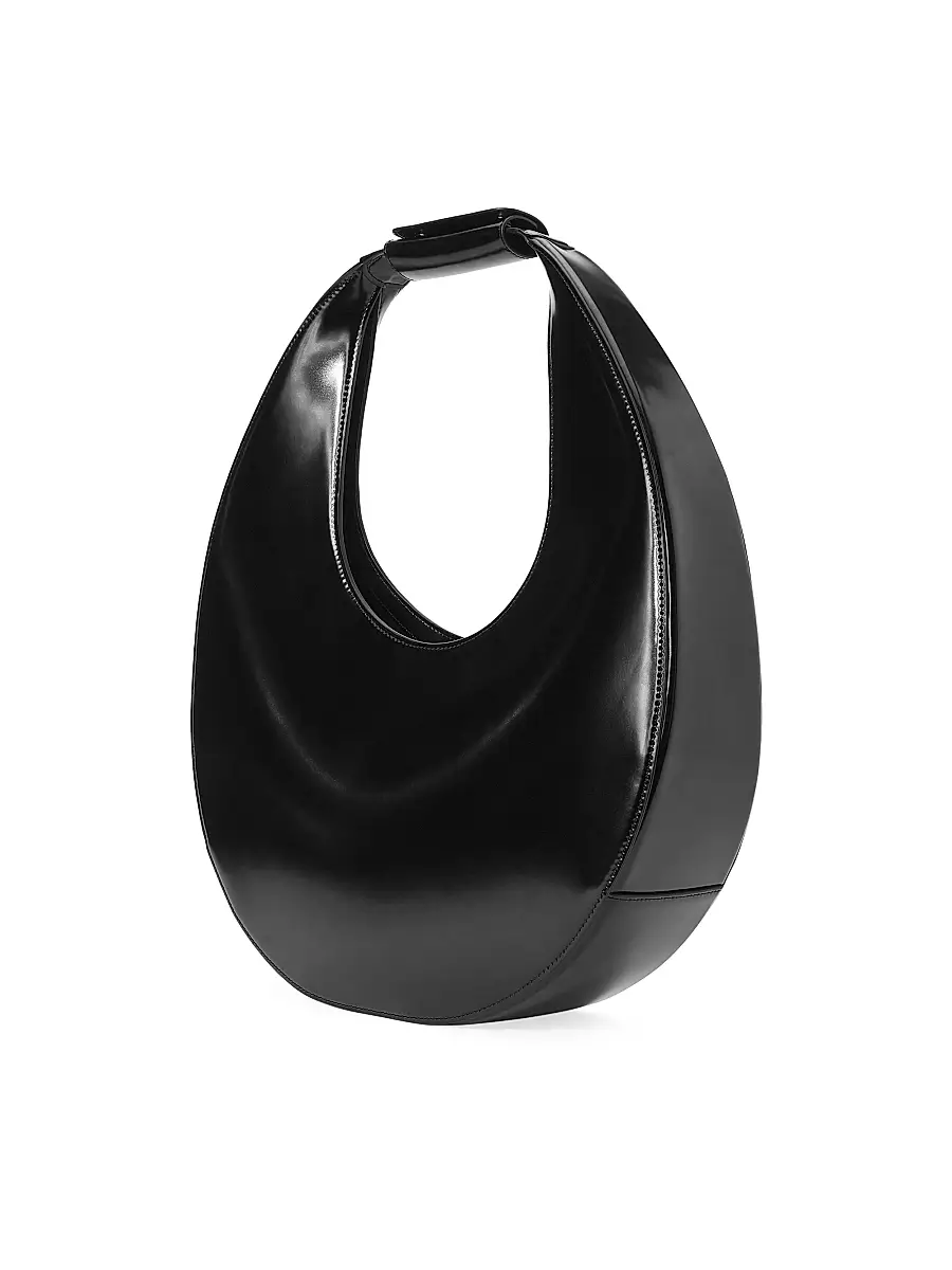 Staud Women's Moon Leather Tote Bag | Thumbnail 2 Staud Women's Moon Leather Tote Bag | Thumbnail 2