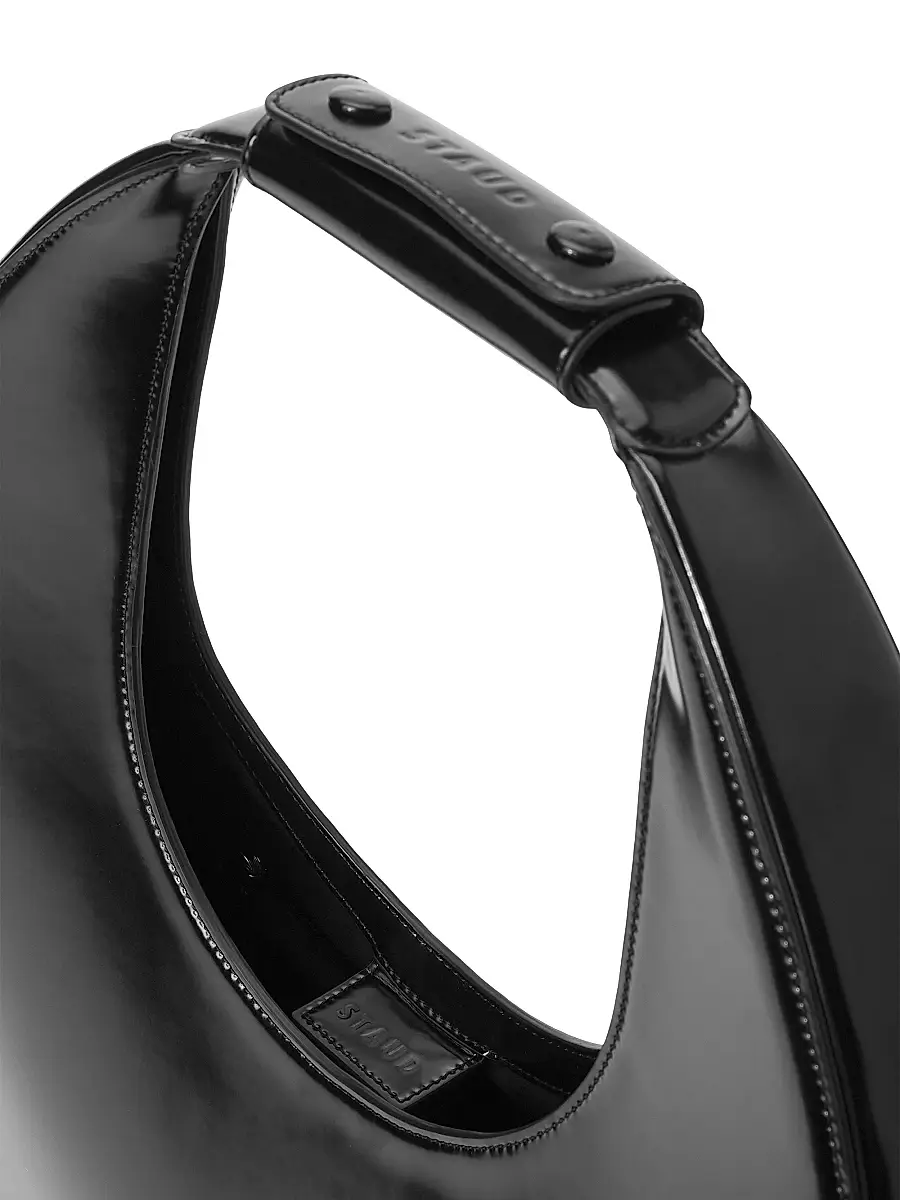Staud Women's Moon Leather Tote Bag | Thumbnail 3 Staud Women's Moon Leather Tote Bag | Thumbnail 3