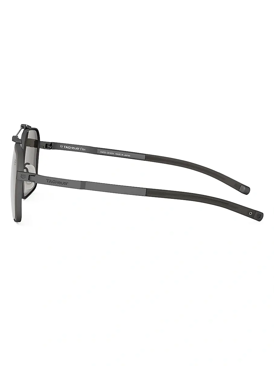 TAG Heuer Men's Flex Dyneema 57MM Square Sunglasses | Thumbnail 3