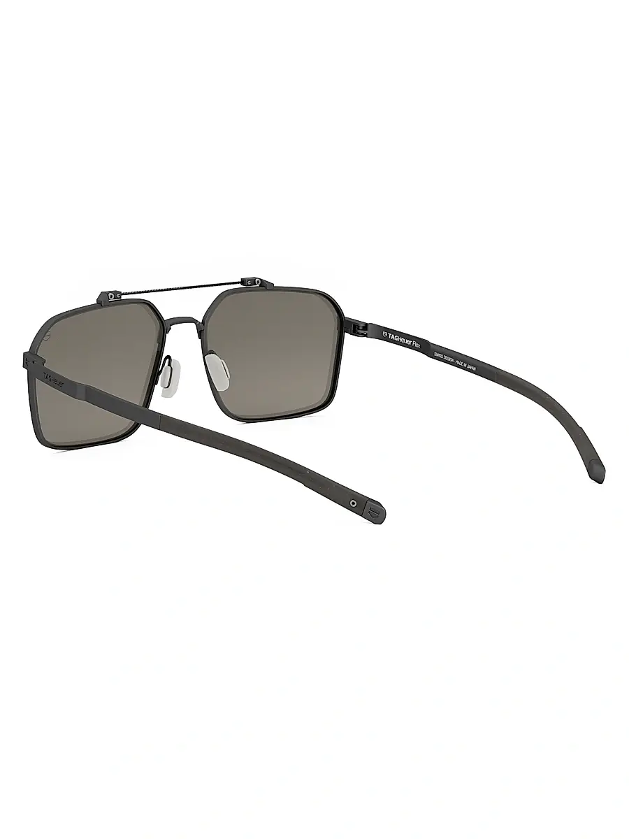TAG Heuer Men's Flex Dyneema 57MM Square Sunglasses | Thumbnail 4