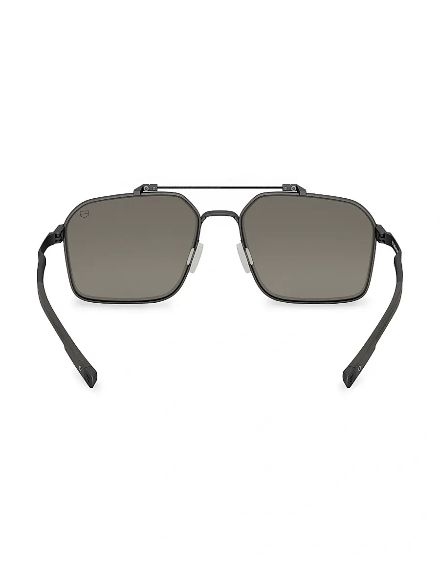 TAG Heuer Men's Flex Dyneema 57MM Square Sunglasses | Thumbnail 5