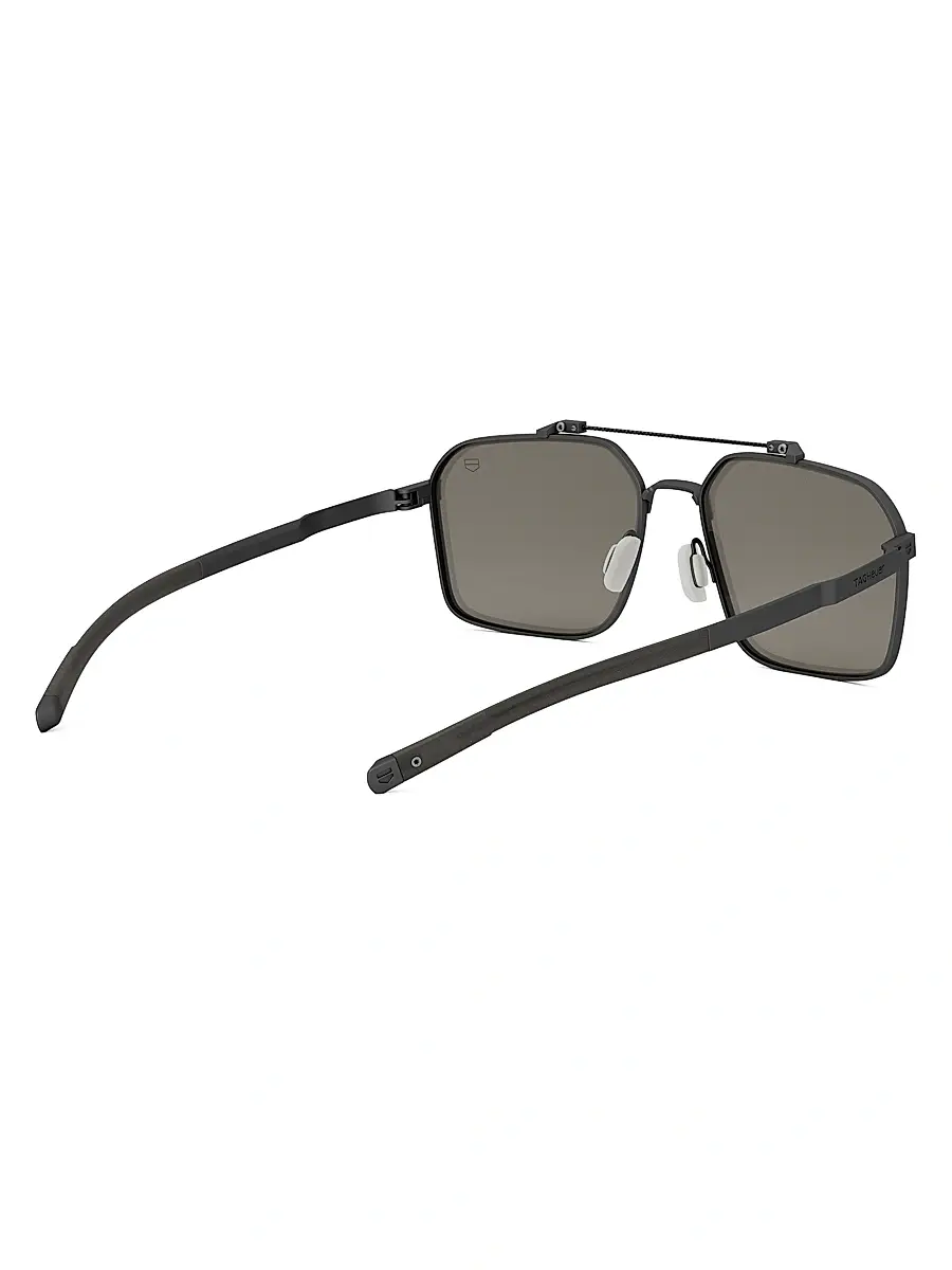 TAG Heuer Men's Flex Dyneema 57MM Square Sunglasses | Thumbnail 6