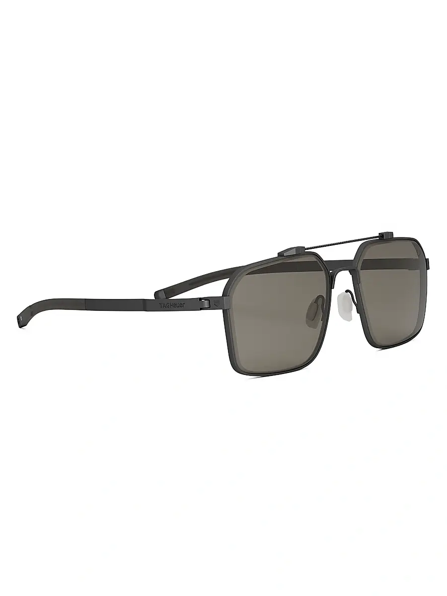 TAG Heuer Men's Flex Dyneema 57MM Square Sunglasses | Thumbnail 8