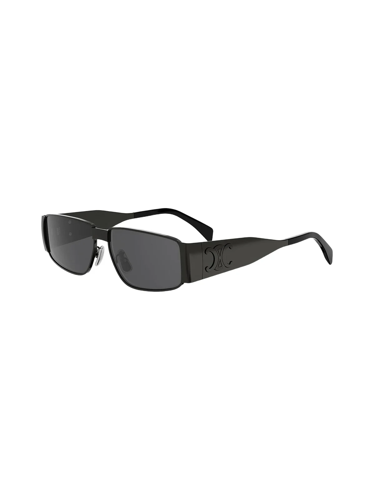 Celine Men's Metal Triomphe 59MM Rectangular Sunglasses